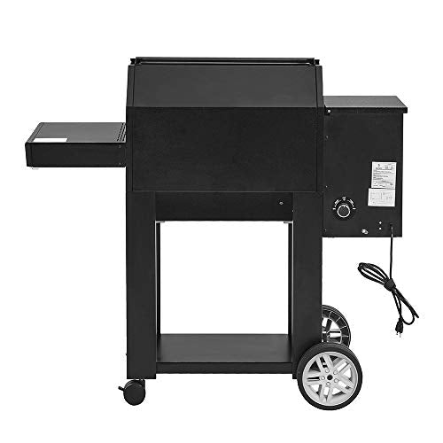 Monument Grills Octagonal Column Portable Wood Pellet Grill Indoor and Outdoor Smoker ，Sturdy ，Heat Insulation，698 Sq-In Cooking Area