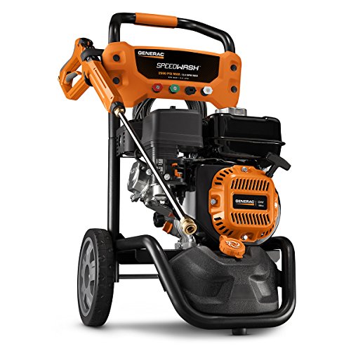 Generac 6882 GPW 2900PSI Power Washer SPEEDW, 2900 PSI, Black & Orange