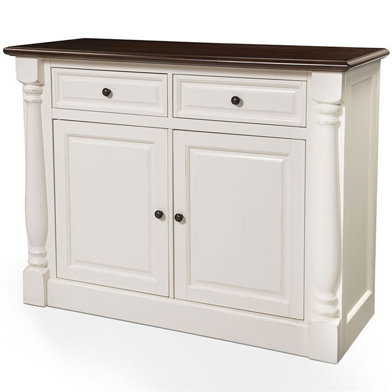 2 Drawer Buffet in White