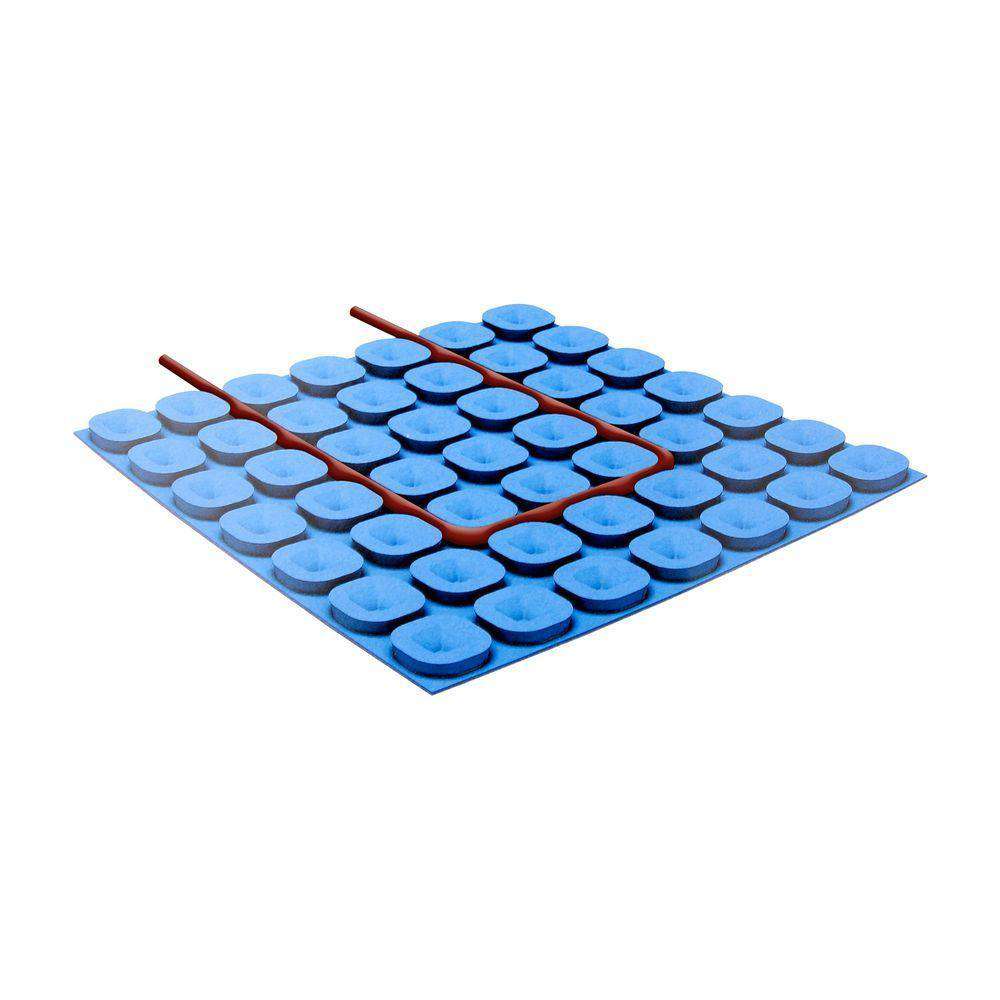 WarmlyYours TCT120-KIT-OT-MEM-300 300 ft. Floor Heating Kit Tempzone Cable System w/ Heat Membrane & Thermostat 120V New