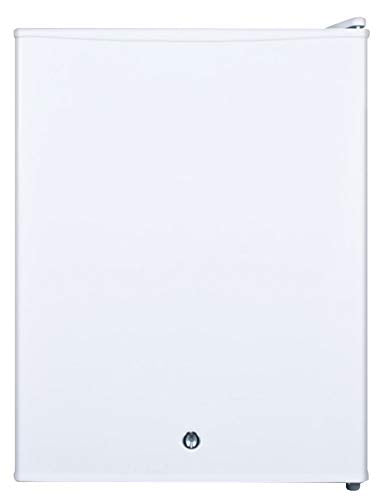 Summit Appliance FS30L7 Accucold Compact All-Freezer, Manual Defrost, Factory Installed Lock, Removable Shelves, Flat Door Liner, Compact Dimensions, Adjustable Thermostat, 1.8 cu.ft Capacity