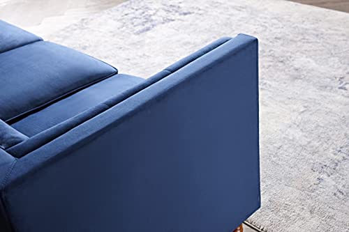 US Pride Furniture S5369N-S5372N-S Sofas, Blue
