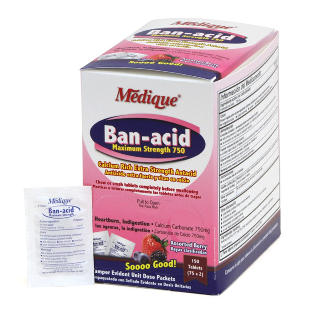 Medique Ban-Acid Antacid Tablets