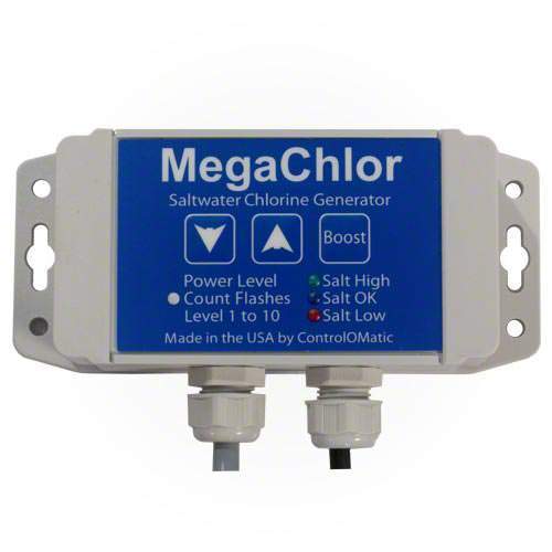ControlOMatic MegaChlor Salt Water Pool and Swim Spa Chlorine Generator New