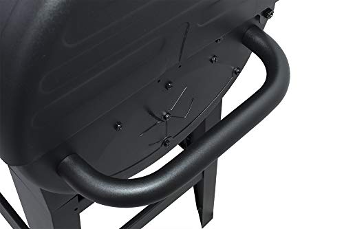 Char-Griller 5030 2-Burner Gas & Charcoal Grill Dual Function, Black