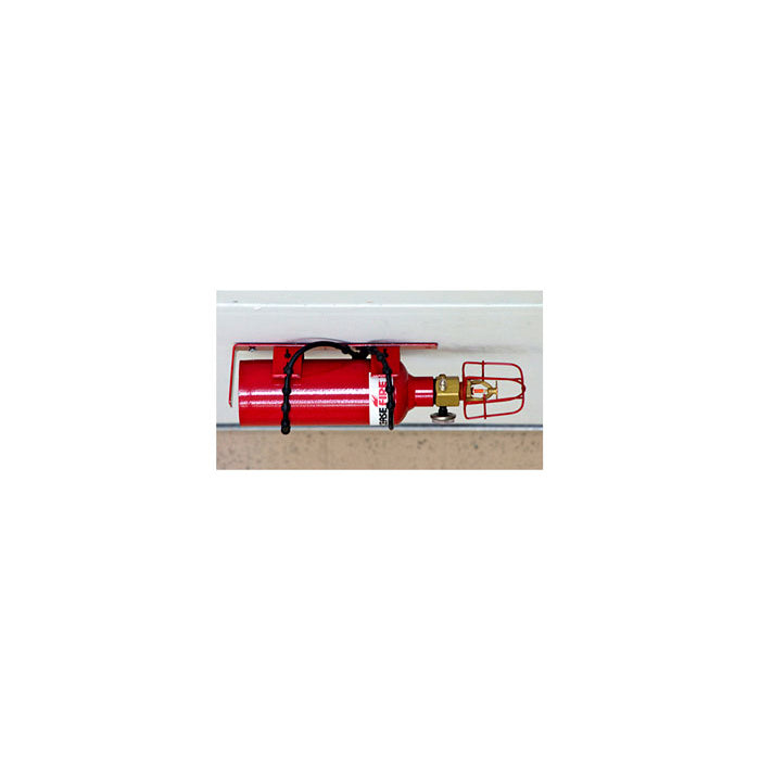 Justrite Fire Protection, Basic - FE-227 Extinguisher Unit, For 2 Drum (52 Cu Ft) Locker