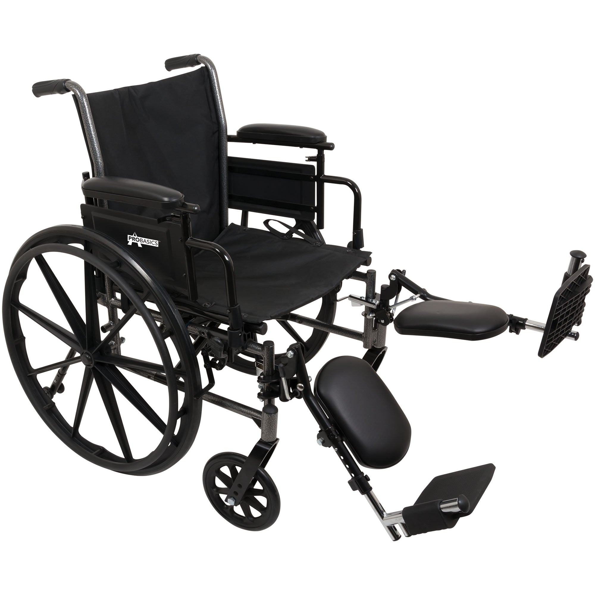 Compass Health ProBasics® K3 Lightweight Wheelchair with Elevating Legrests