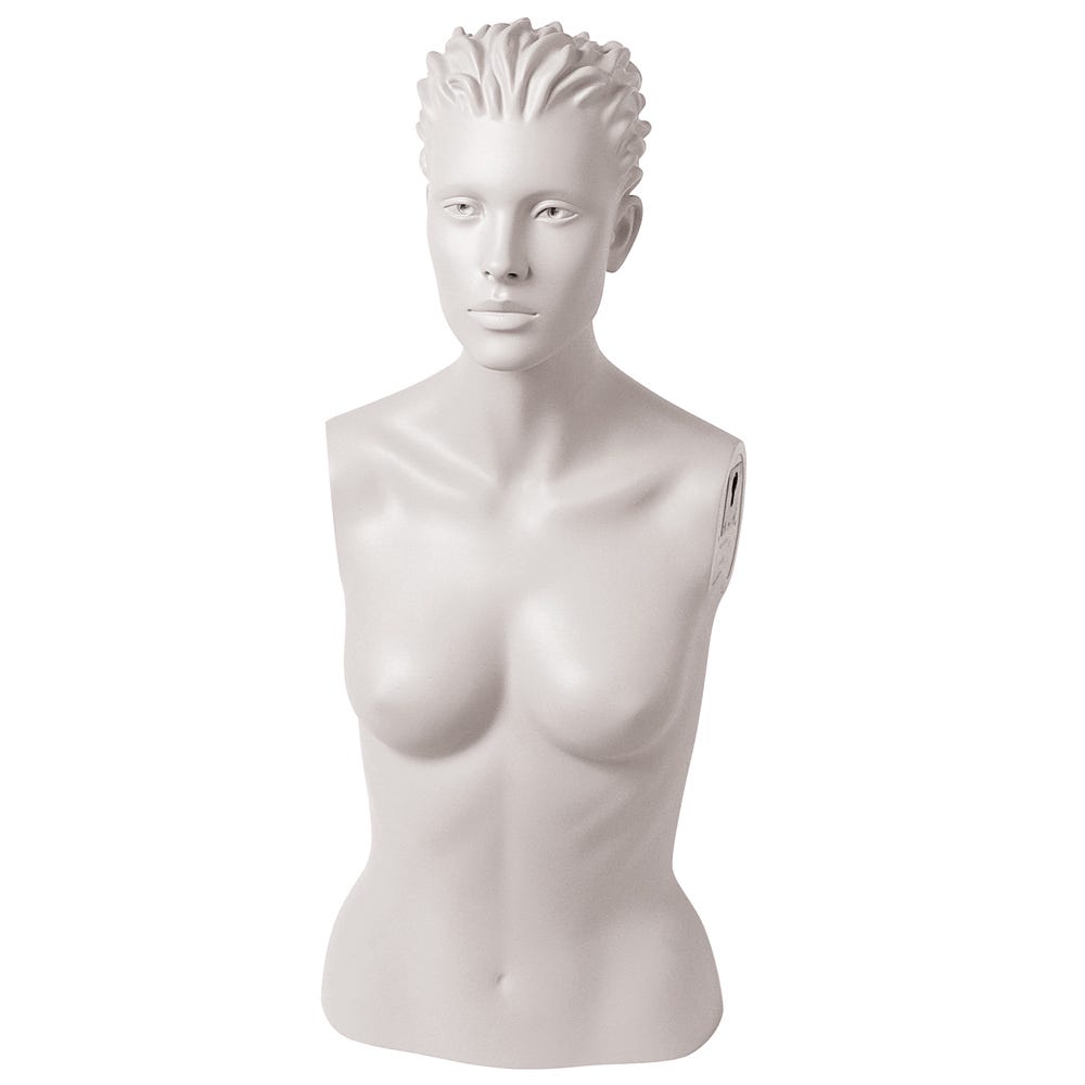 Econoco Female Bust w/ Head - Size 4