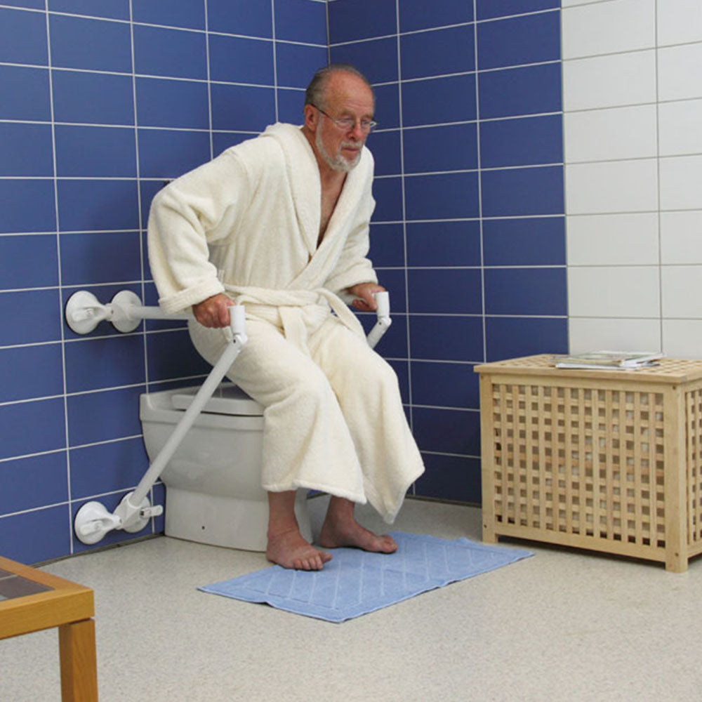 Mobeli QuattroPower Support Angle Adjustable Grab Bar System with Extra Grip