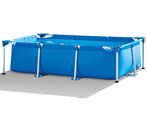 8.5ft x 5.3ft x 26in Above Ground Swimming Pool, Quick Installation Metal Frame, Summer Swimming Pool Toy, The for Children