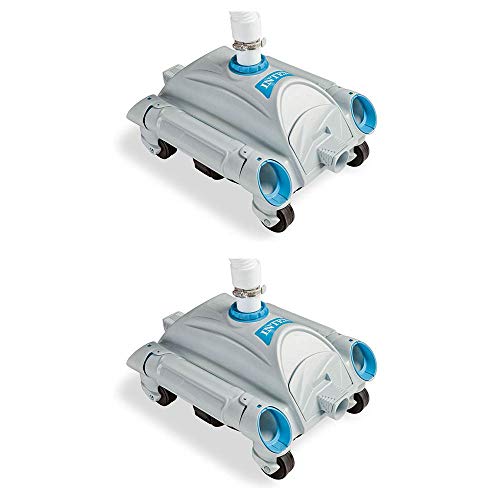 Intex Automatic Above Ground Pool Vacuum for Pumps 1,600-3,500 GPH (2 Pack)