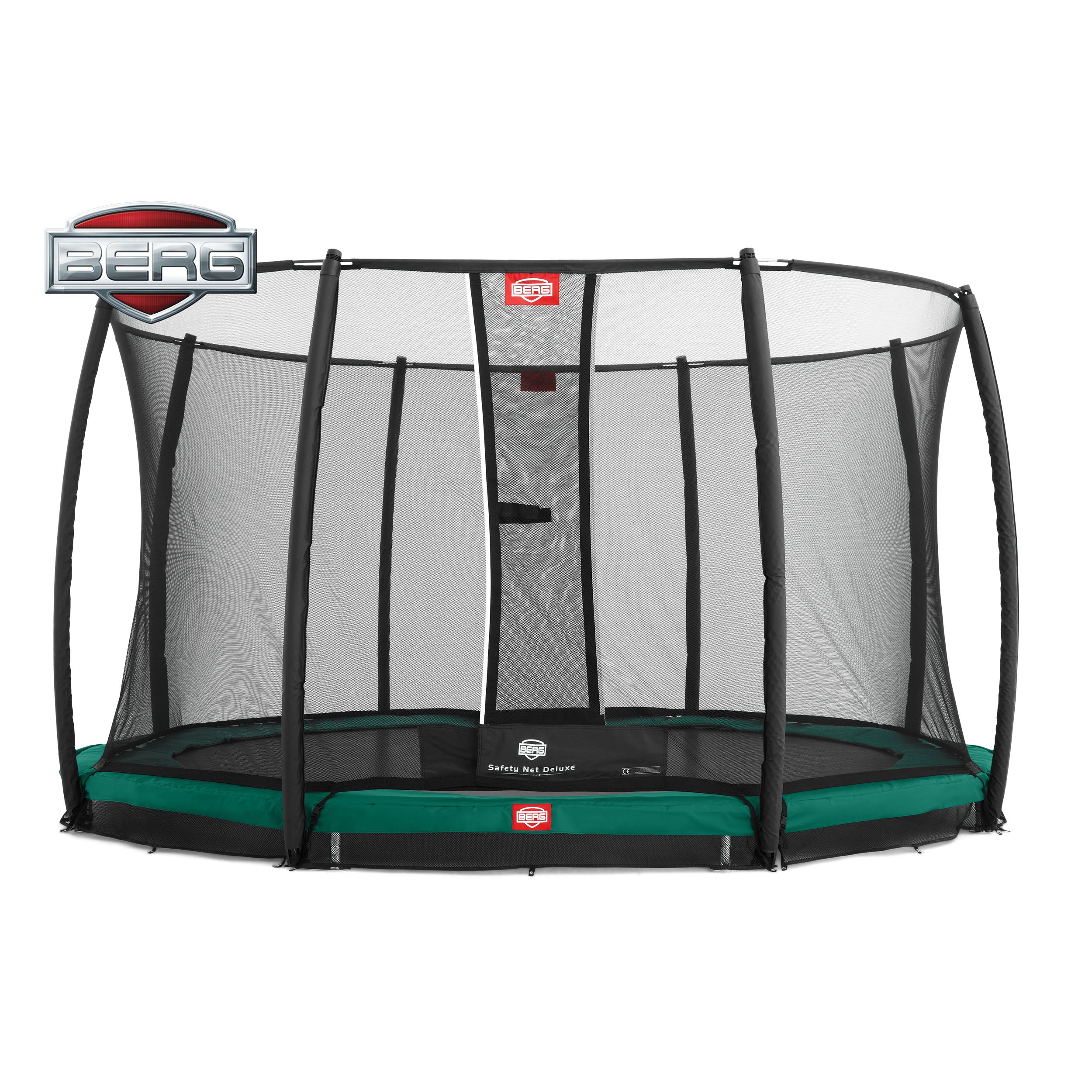 BERG Champion USA  InGround Trampoline with Safety Net Deluxe