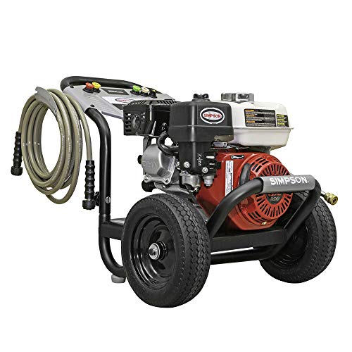 SIMPSON 61014 3500 PSI at 2.5 GPM Honda GX200 with AAA AX300 Axial Cam Pump Cold Water Professional Gas Pressure Washer