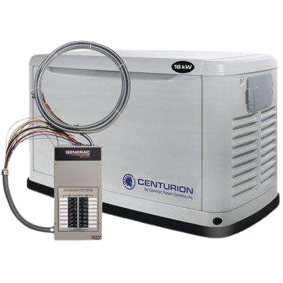 Generac 5895/6461 16kW Guardian LP/NG Standby Generator with Smart Transfer Switch New