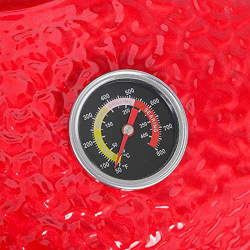 Erreloda 18in Steel Charcoal Grill Red