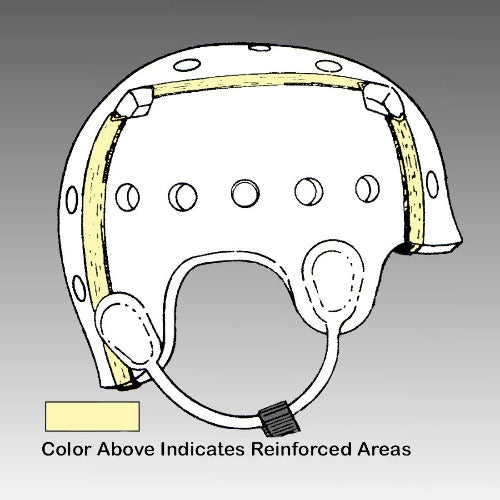 Danmar Products 9824 Hard Shell Helmet with Face Bar