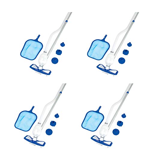 Bestway Above Ground Pool Cleaning/Maintenance Accessories Kit | 58234 (4 Pack)