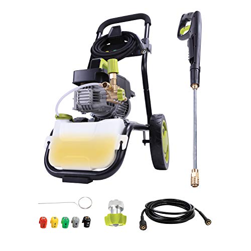 Sun Joe SPX9008-PRO 2.41 Hp 1800 Max Psi 1.6 Gpm Commercial Pressure Washer with Roll Cage