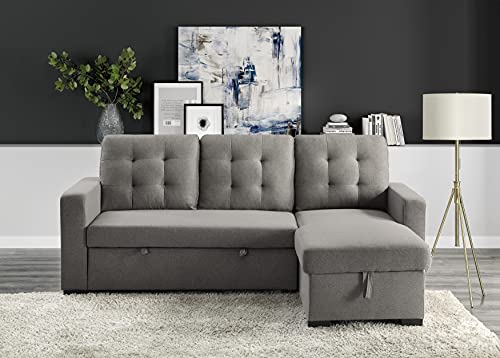 Lexicon ABEL Reversible Sofa Chaise, Gray