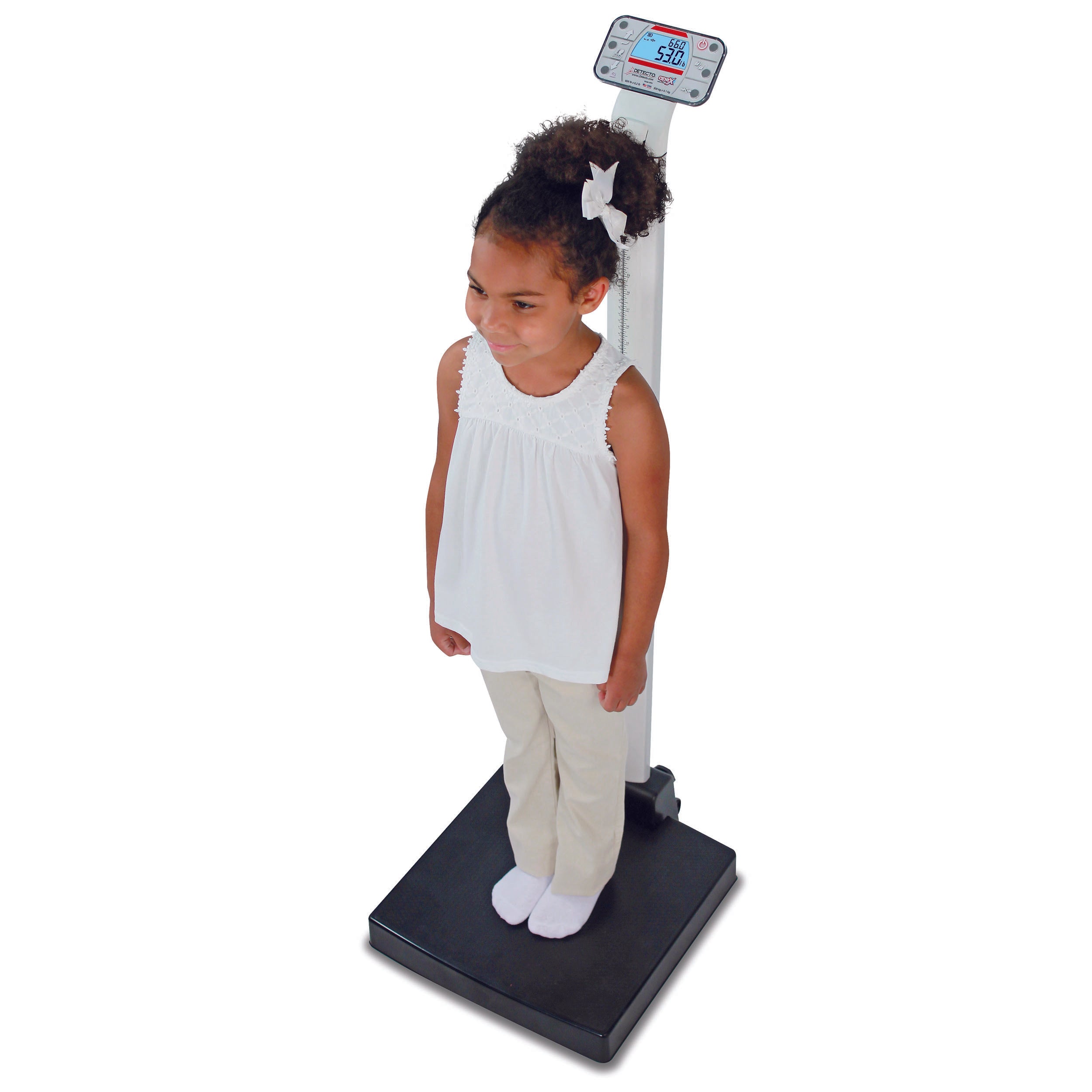 Detecto Apex Digital Physician Scale with Mechanical Height Rod