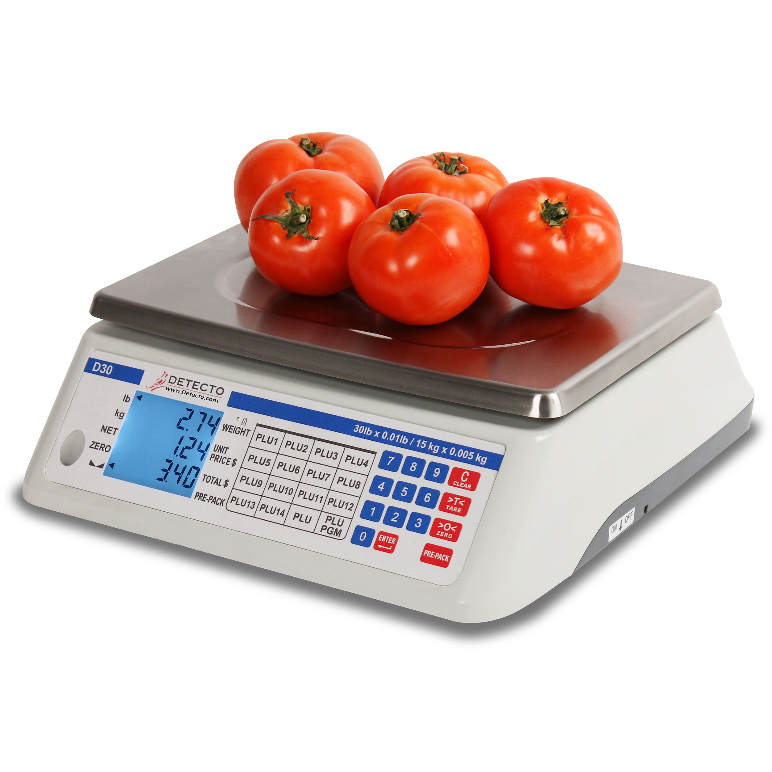 Detecto Low-Profile D Series Price Computing Scale