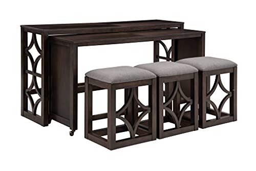 Lane Home Furnishings Aria Sofa Bar, Umber