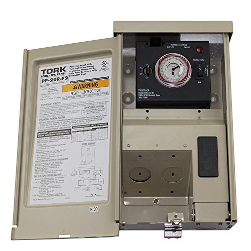 Tork Nsi Pool Spa Panel With Freeze Protection And 24-Hour Mec Hanical Time Switch Installed PP-20R-F2