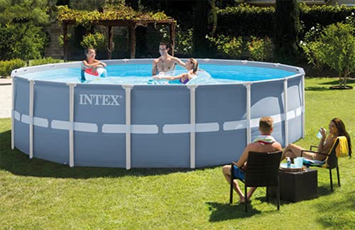 KJGLXD Pool Family Fish Pond Swimming Pool Quick Set Inflatable Above Ground Pool, Blue