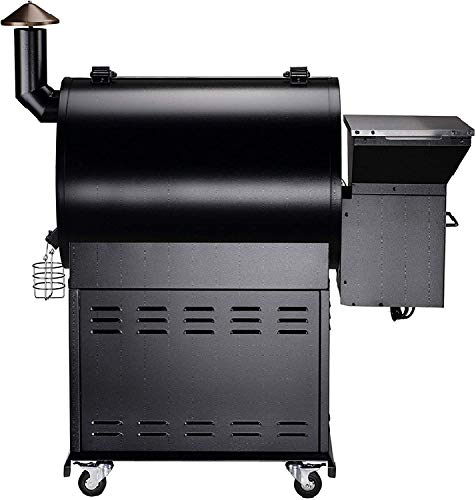 Z GRILLS ZPG-700D Wood Pellet Grill Smoker with 2020 Newest Digital Controls ,700 sq Cooking Area 8- in-1 Grill, Smoke, Bake, Roast, Braise ,Sear,Char-grill and BBQ for Outdoor