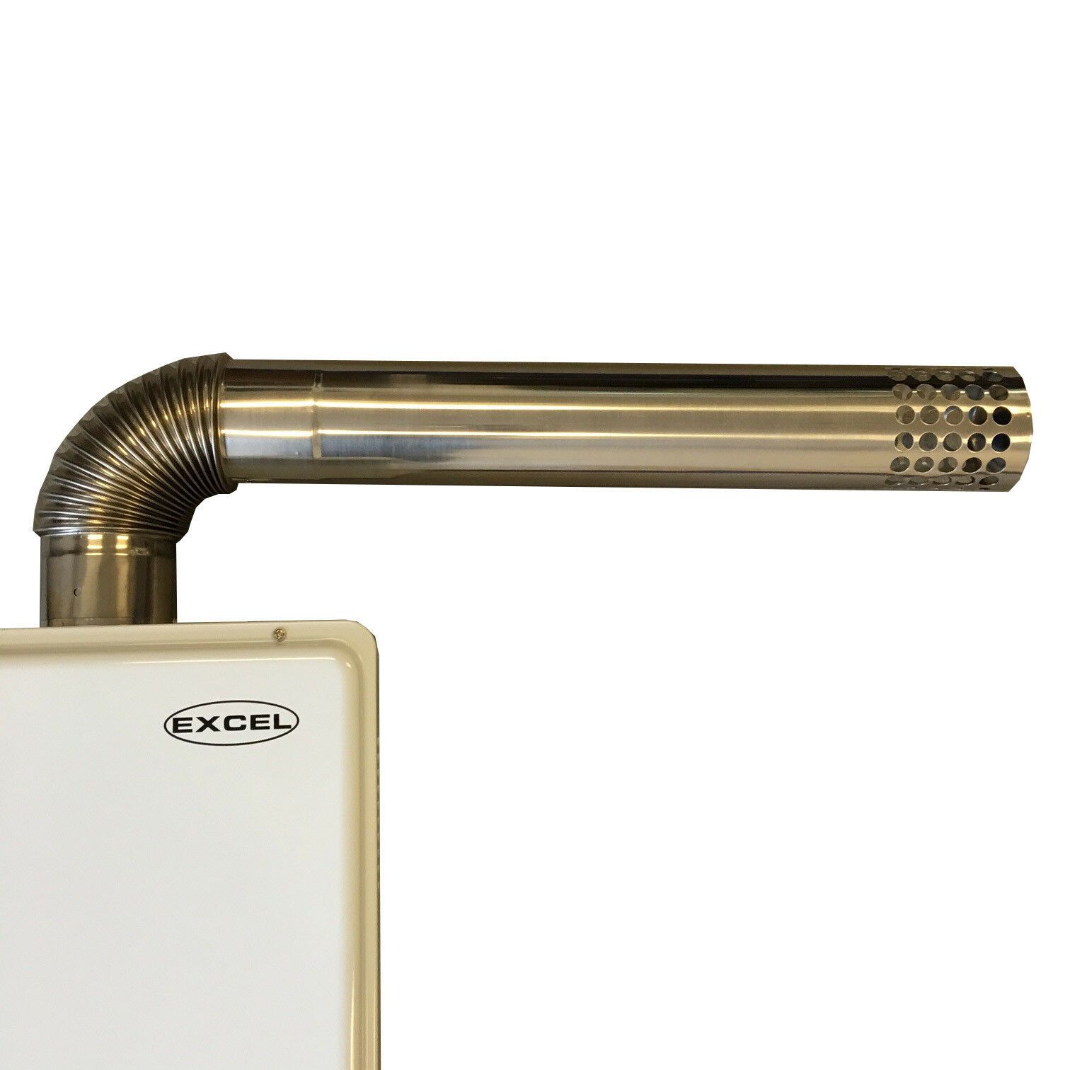 Excel 10009 Pro 6.6 GPM Liquid Propane LP Tankless Water Heater Whole House with Flue Kit New