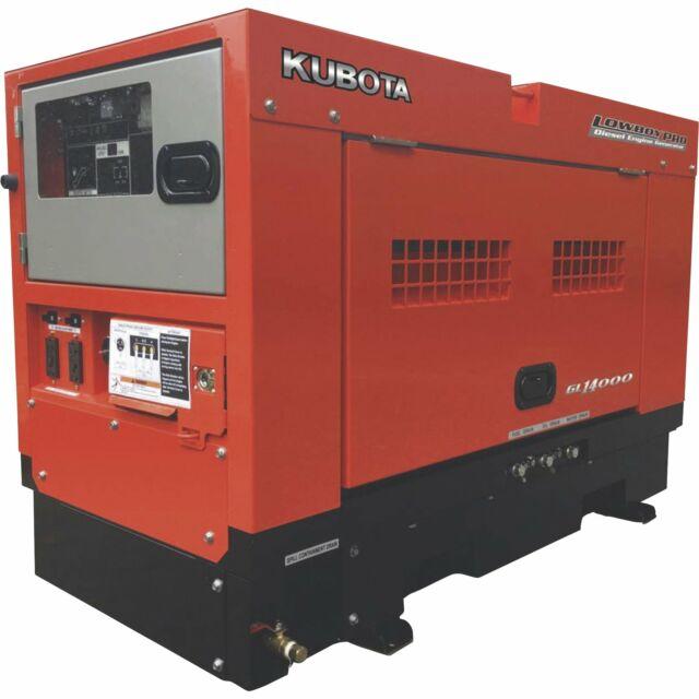 Kubota GL14000-USA LowboyPro 14 kW Diesel Generator New