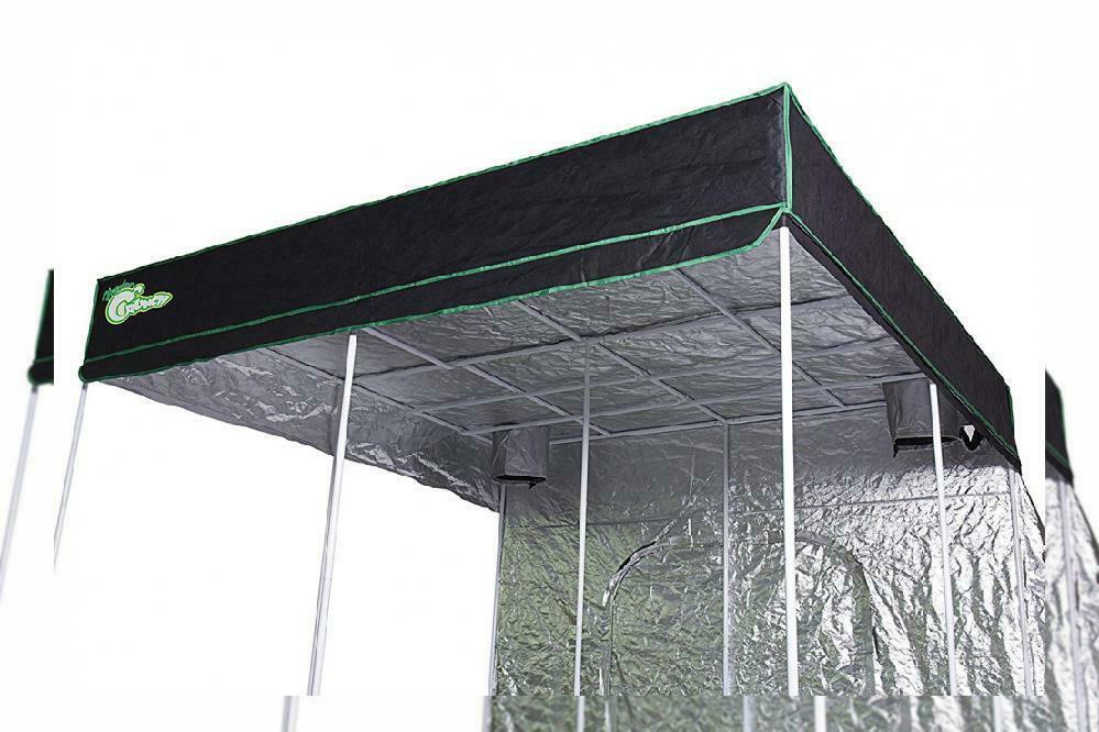 Hydro Crunch D940009000 8 ft. x 8 ft. x 6.5 ft. Heavy Duty Grow Room Tent New