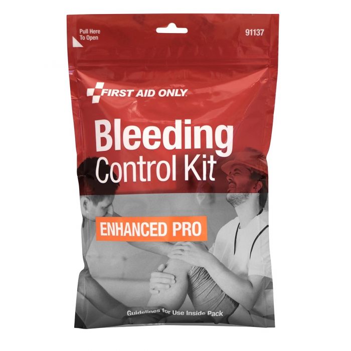 First Aid Only Enhanced Pro Bleeding Control Kit (Case of 2)