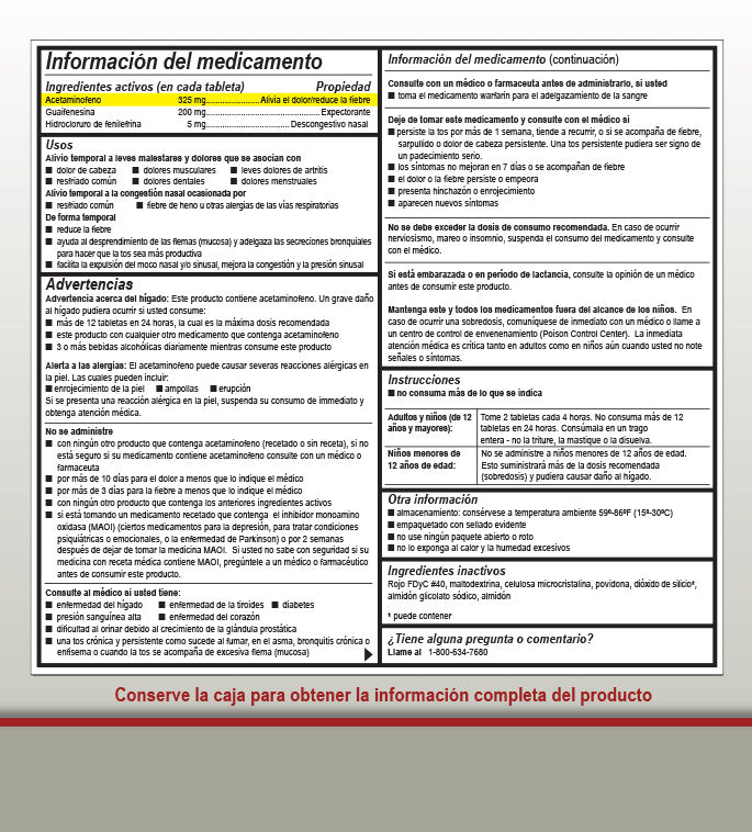 Medique CCP Caffeine Free Cold Relief Tablets