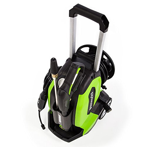 Greenworks GPW2005 Pressure Washer, 2000 PSI, green