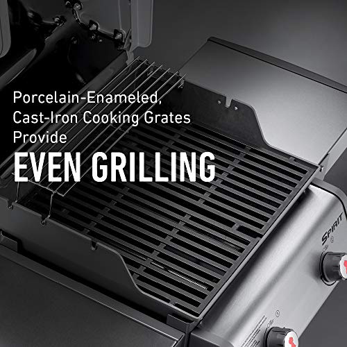 Weber 46110001 Spirit E-210 Gas Grill | Liquid Propane, 2-Burner | Black