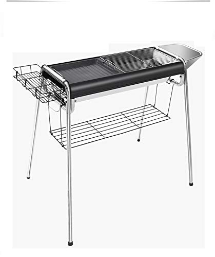Charcoal Grill, Large Thickening Household Barbecue Grill Outdoor Wild Charcoal Barbecue Grill Full Set of Carbon Barbecue Stove Tools (Color : STYLE1, Size : 733181)