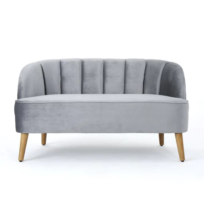 Amalia Mid-Century Modern Velve