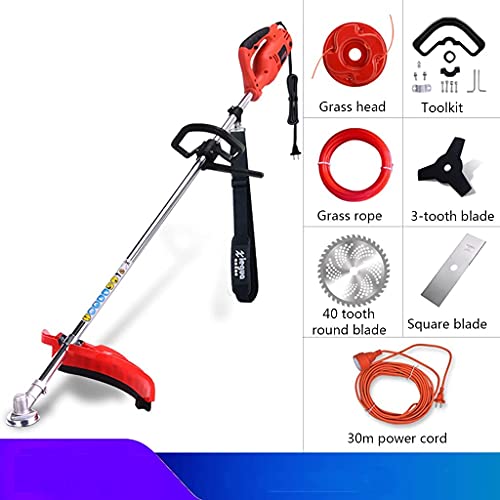 FREEZYMAN Household high-Power AC Electric Lawn Mower Lawn Mower Lawn Mower Plug-in Garden Lawn Mower