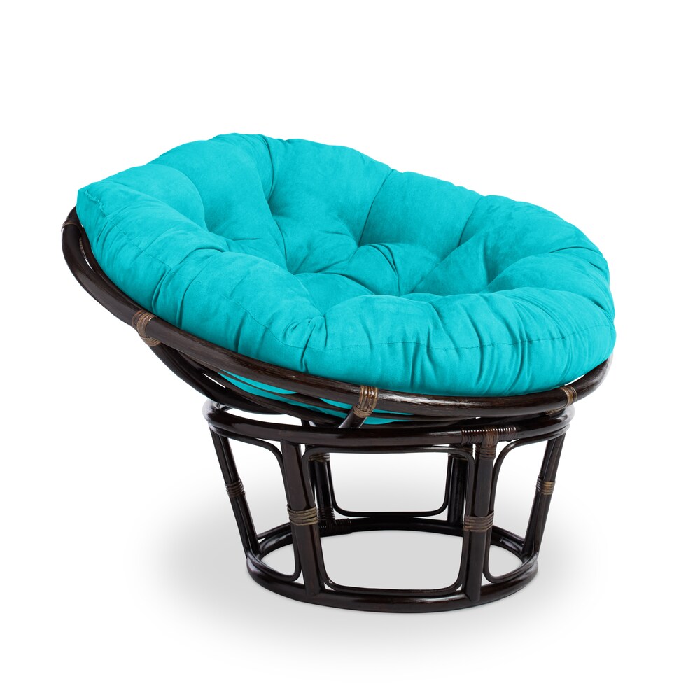 International Caravan Bali 42-Inch Papasan Chair with Cushion