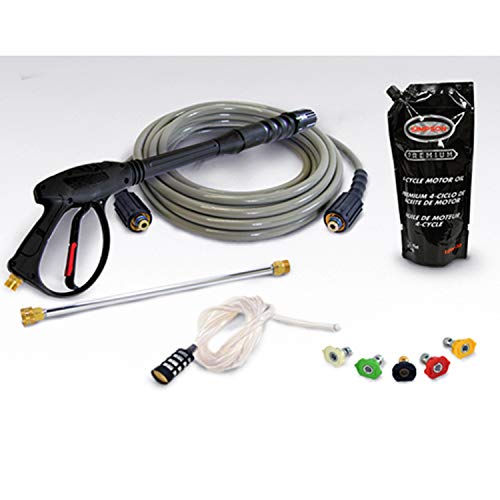 Simpson Cleaning MSH3125 MegaShot Gas Pressure Washer Powered by Honda GC190, 3200 PSI at 2.5 GPM, black