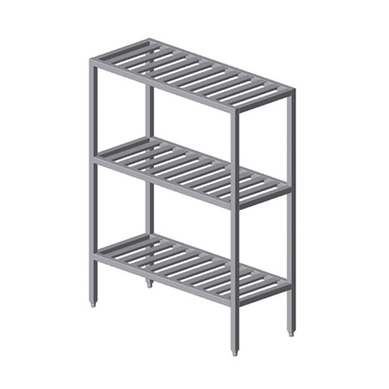 PVI Food Service Institutional All-Welded T-Bar Shelving