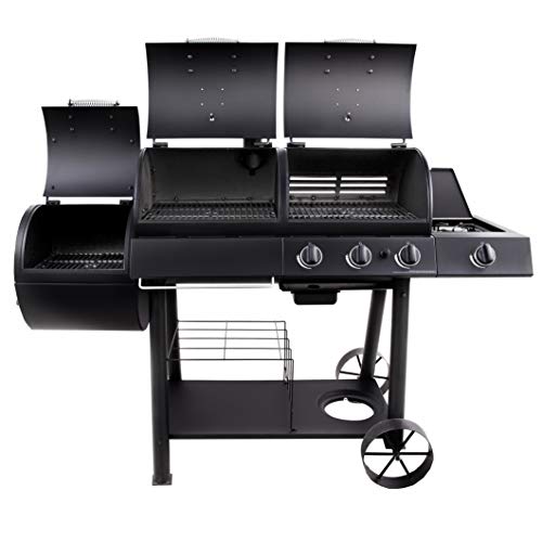 Oklahoma Joe's Charcoal/LP Gas/Smoker Combo