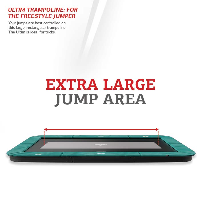 Berg 16 Ft Ultim Champion Flat Ground Trampoline