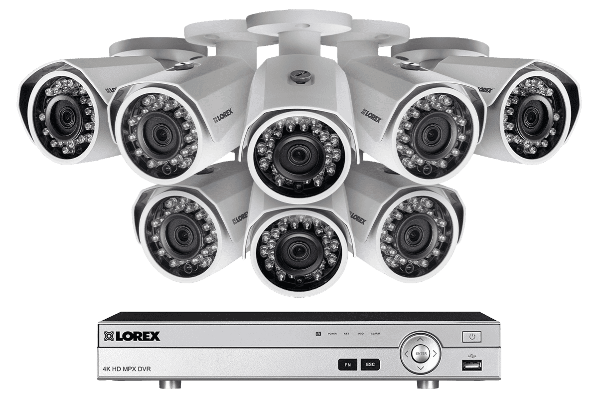 Lorex MPX168W 1080P HD Weatherproof 8 Camera 16 Channel 3 TB MPX DVR Surveillance Security System New