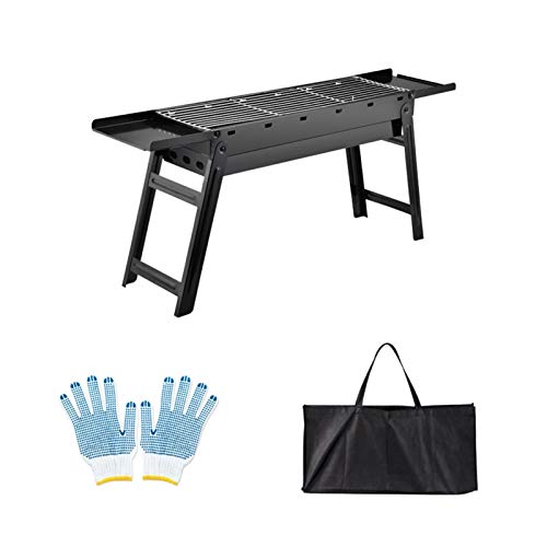 Small Portable Outdoor Charcoal Grill, Charbroil BBQ Grill for Camping Picnic, Folding Charcoal Barbecue Grill (Color : STYLE6, Size : 602540)