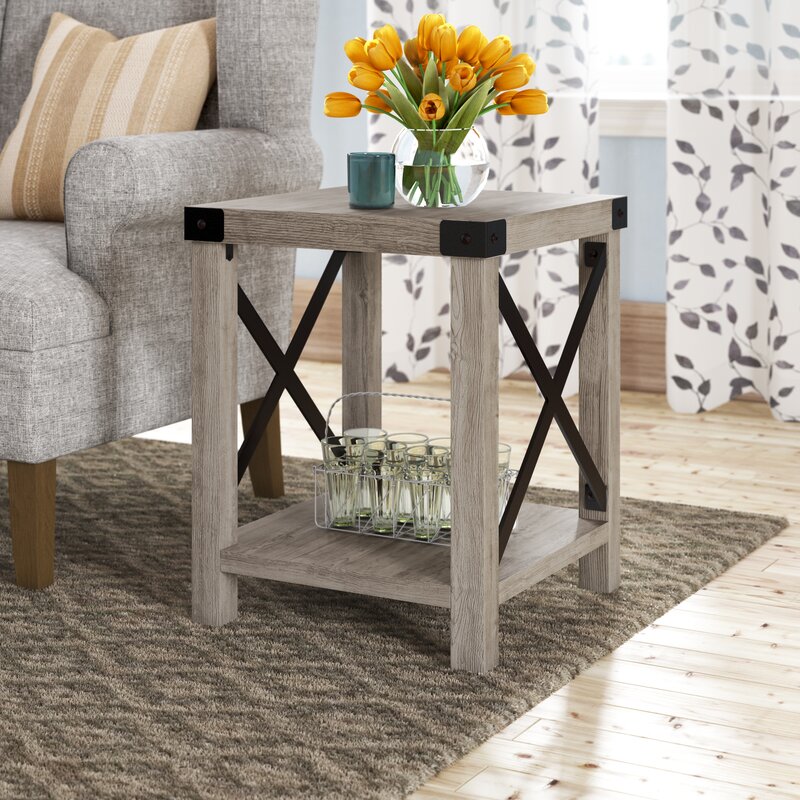 Arsenault End Table with Storage