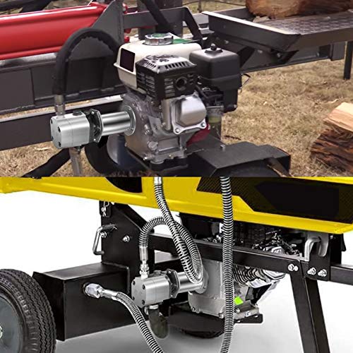 VEVOR Hydraulic Wood Splitter Pump, Aluminum 2-stage Log Splitter Pump, 4000PSI 28GPM Hydraulic Gear Pump, 2-Hole Bolt Log Splitter Pump, 3/16