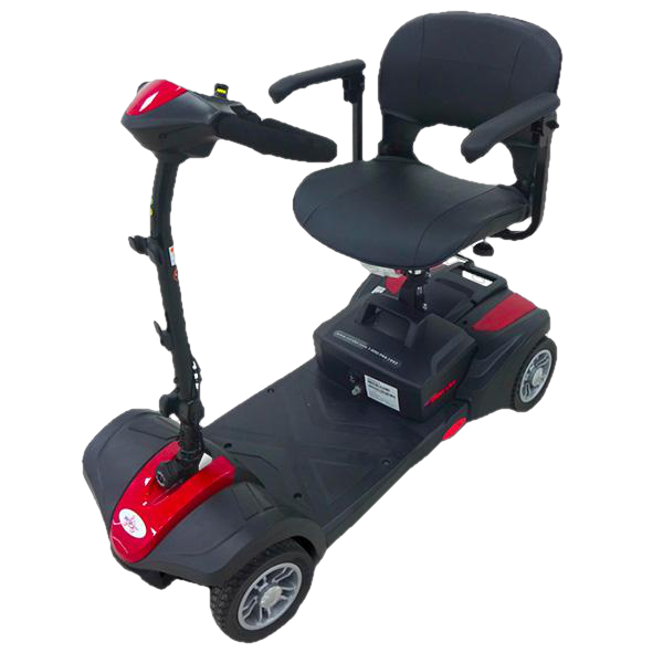 EV Rider Minirider Lite 4 Wheel Mobility Scooter Red Open Box