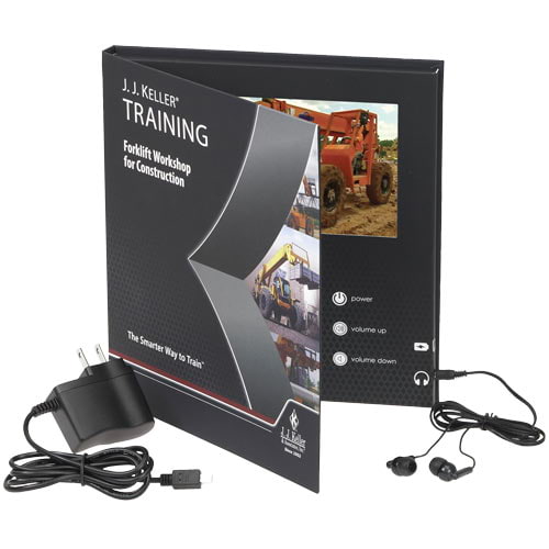 JJ Keller Forklift Workshop for Construction - Video Training Book